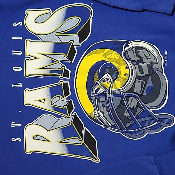Vintage 90's St. Louis Rams crewneck sweatshirt. - Picture 3 of 6